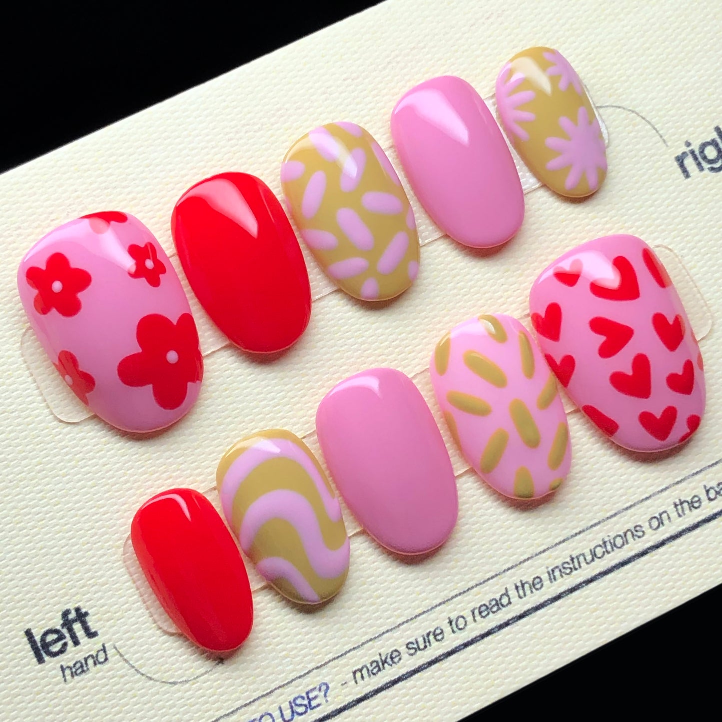 Medium Nail Art